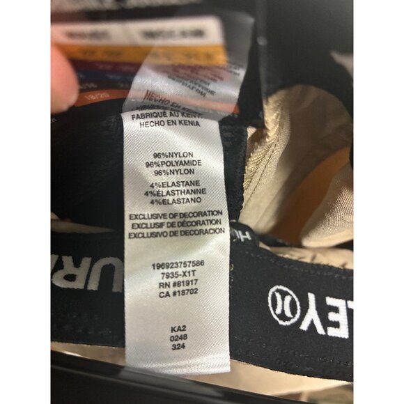 NWT Hurley Khaki Performance Jogger Pants Youth Size 14/16 Tan - Picture 6 of 6